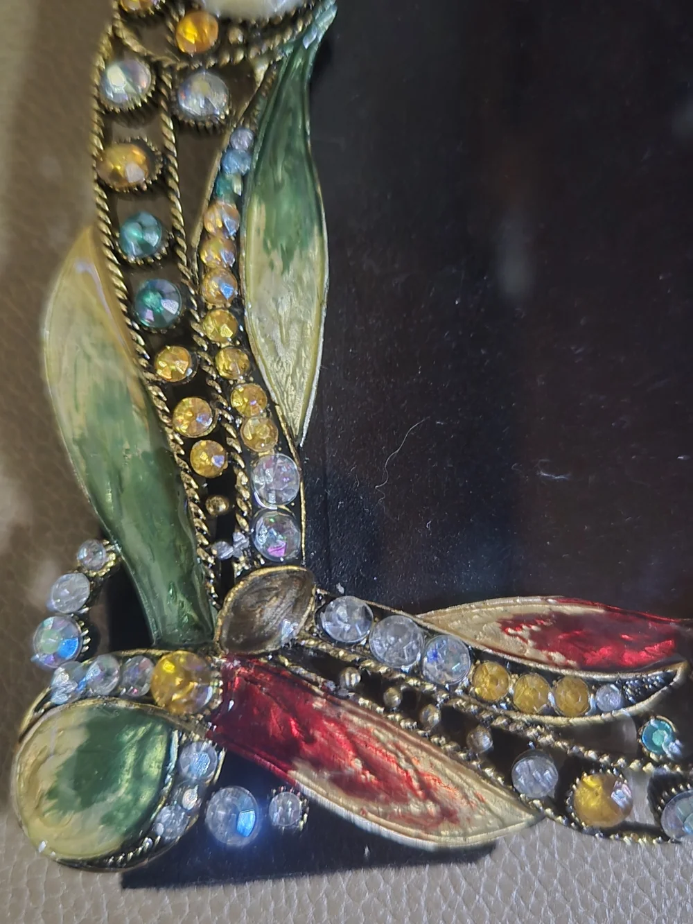 Multicolor Jeweled Decorative Picture Frame 6x4